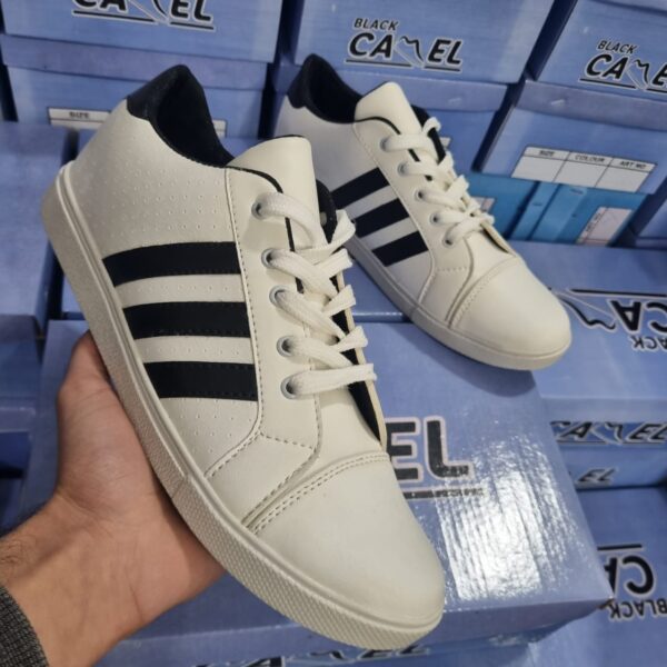 black stripe canvas sneakers  (rotterdam (991) - 41-44) - Image 4