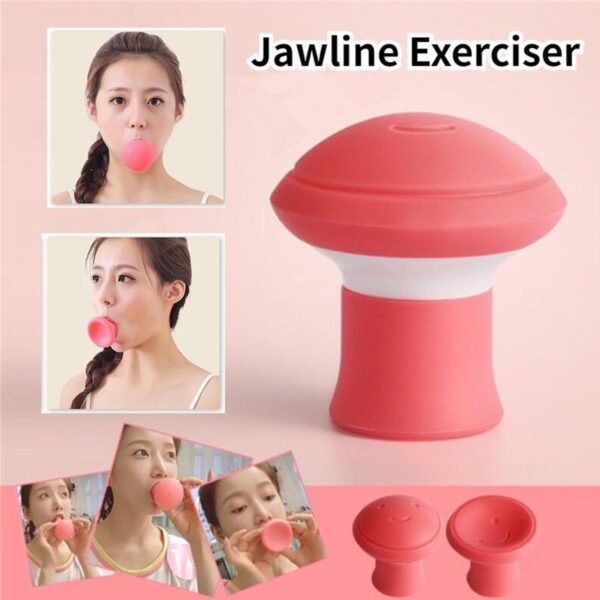 jawline exerciser | face exerciser, facial yoga for skin tighten firm, double chin breathing exercise device jaw face slimmer