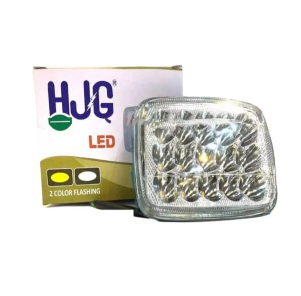 5 function led headlight 15 led white and fog light  high beam 15 led fog bike headlight for 70 & 125/all functions led light - Image 4