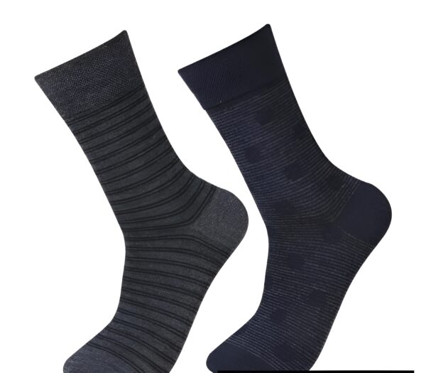 pack of 2 gents full length socks | full length comfortable socks for boys, mens - Image 5