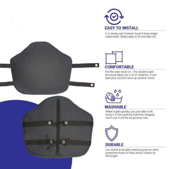 bike seat cushion for comfortable ride - Image 2