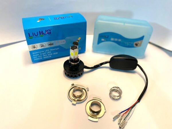 m6 led light type motorcycle led headlight  all kinds of bike even car (dc 12v 36v 20w 40w 2000lm 4000lm) - Image 5