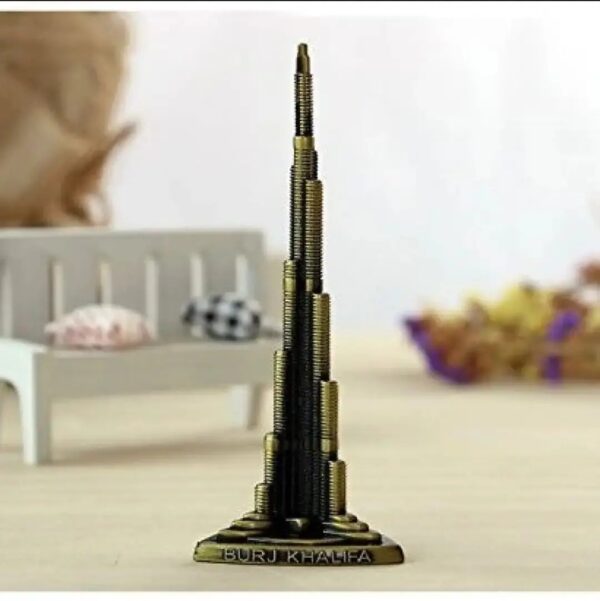 metal burj khalifa model for home & office decor