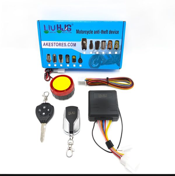 hjg motorcycle remote security lock anti theft alarm system for bike motorcycle self start function for 70cc and cg125 and all bikes - Image 10