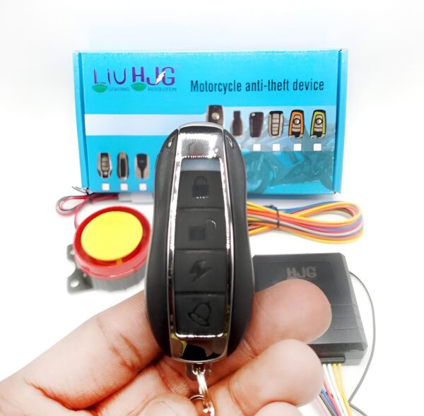 hjg motorcycle remote security lock anti theft alarm system for bike motorcycle self start function for 70cc and cg125 and all bikes - Image 11