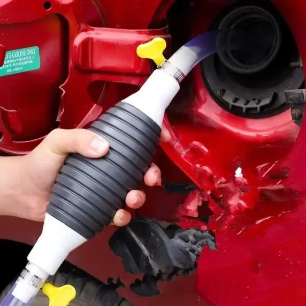 multipurpose liquid transfer pump | portable manual oil, water, fuel hand transfer pump