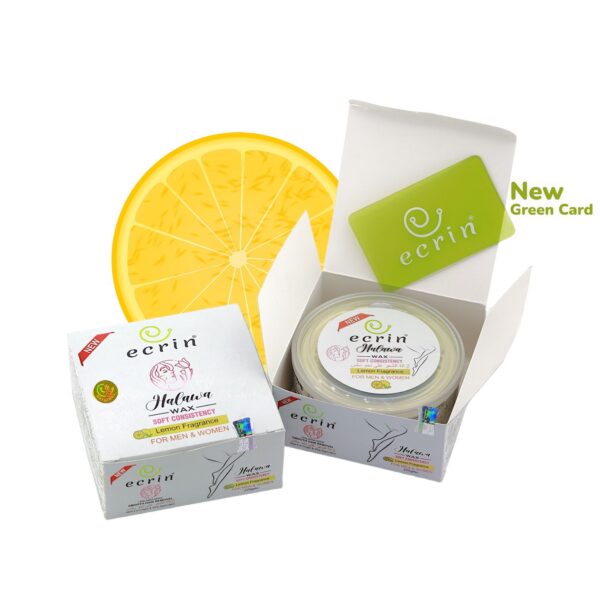 ecrincosmetics  ecrin organic halawa wax - 100% lemon & sugar base - Image 6