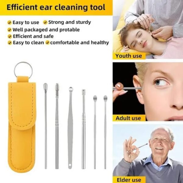 deal pack of 2 - vacuum tea & coffee mug (510 ml) & ear wax cleaner kit (random color) - Image 8
