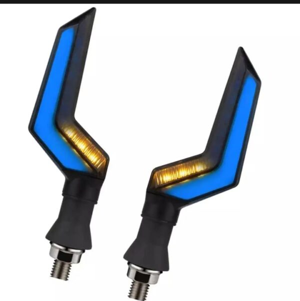 2pcs motorcycle turn signals light indicator 12v running indicator for all bikes