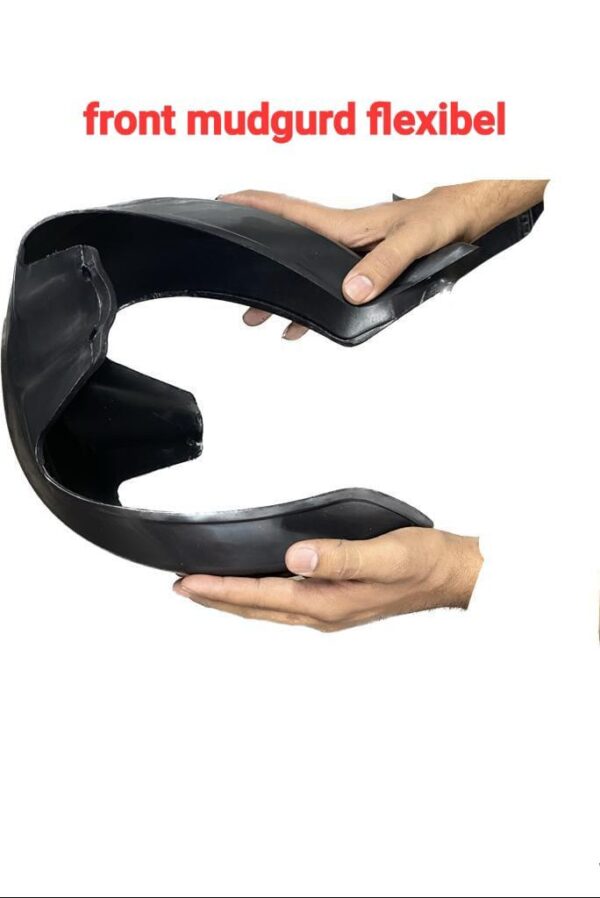 black plastic mudguardand chain cover for all 70cc bikes genuine fitting unbreakable rust proof make with pure material - Image 3