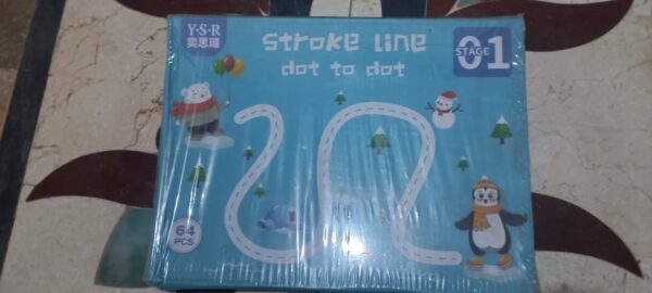 stroke line dot to dot magical tracing workbook for kids | student learning book (64 pages stage 1 ) - Image 4