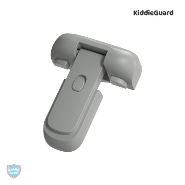 child safety fridge lock , baby safety refrigerator freezer door lock, no tools need or drill (grey) - 1 pc - Image 22
