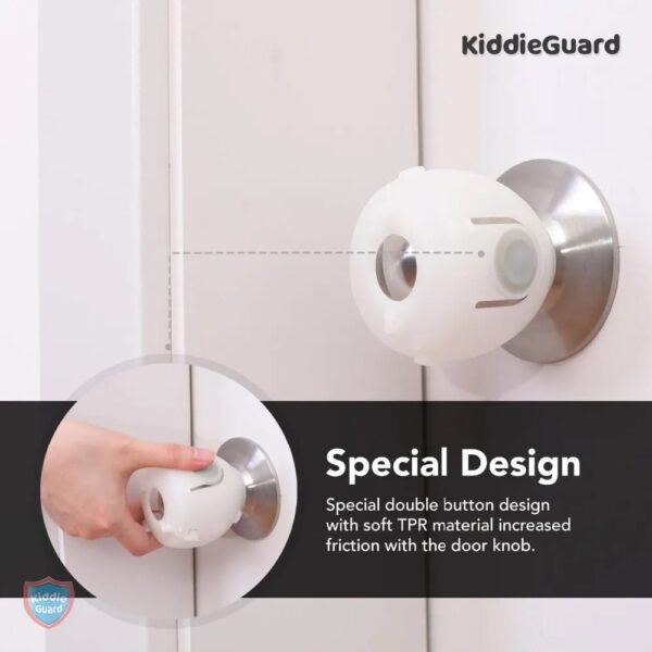 2 pcs door knob cover baby safety door knob covers doorknob locks child children kids proof(random color ) - Image 10