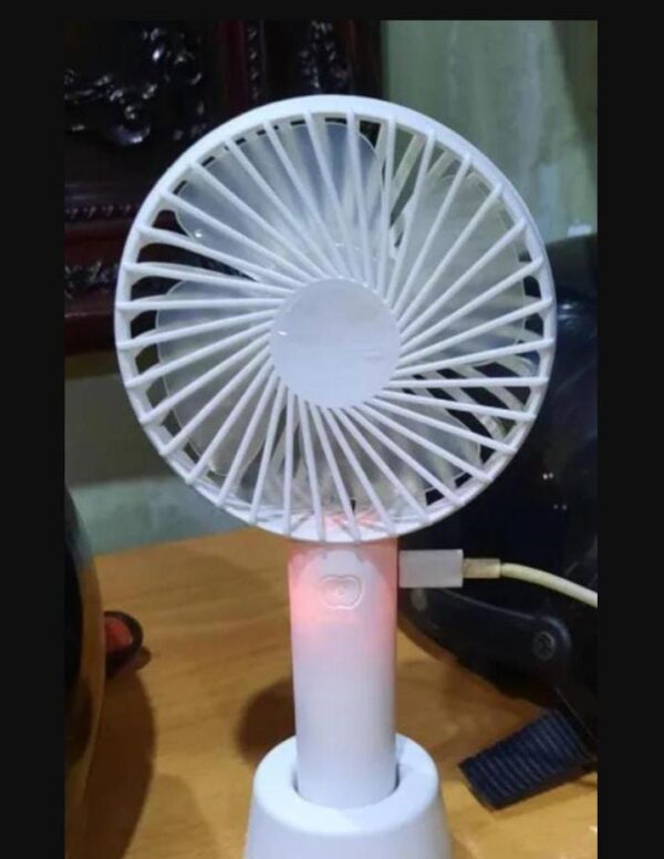 handheld mini fan usb portable rechargeable fan (random colors) - Image 6