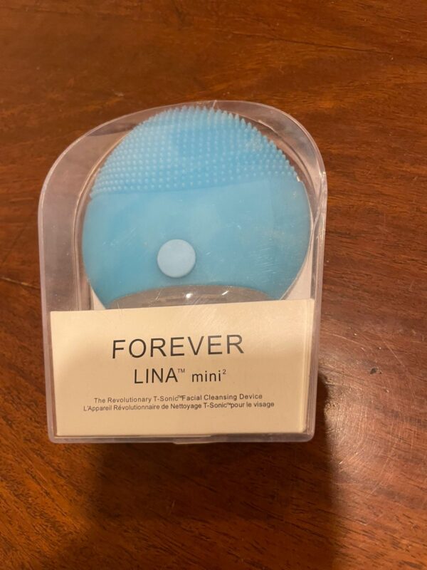 forever mini facial cleansing brush for all skin types |  face massager electric - all skin types ultra-hygienic skincare - simple face wash - silicone electric face cleanser (random color) - Image 8
