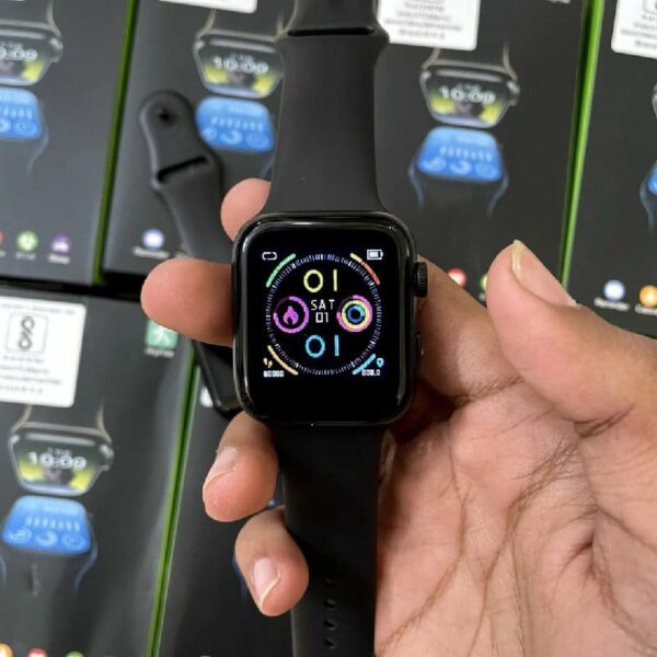 s8 pro series8 smartwatch | smart features and stylish design. perfect for fitness tracking, notifications, music control (random color) - Image 4