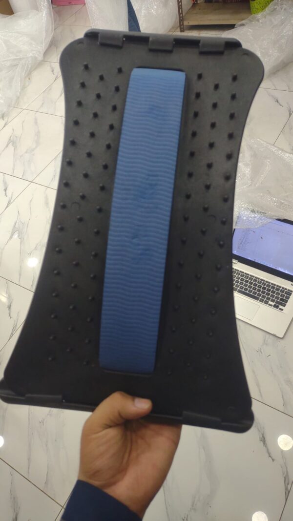 (nw00031) back stretcher lumbar back pain relief multi-level back massager device - Image 2
