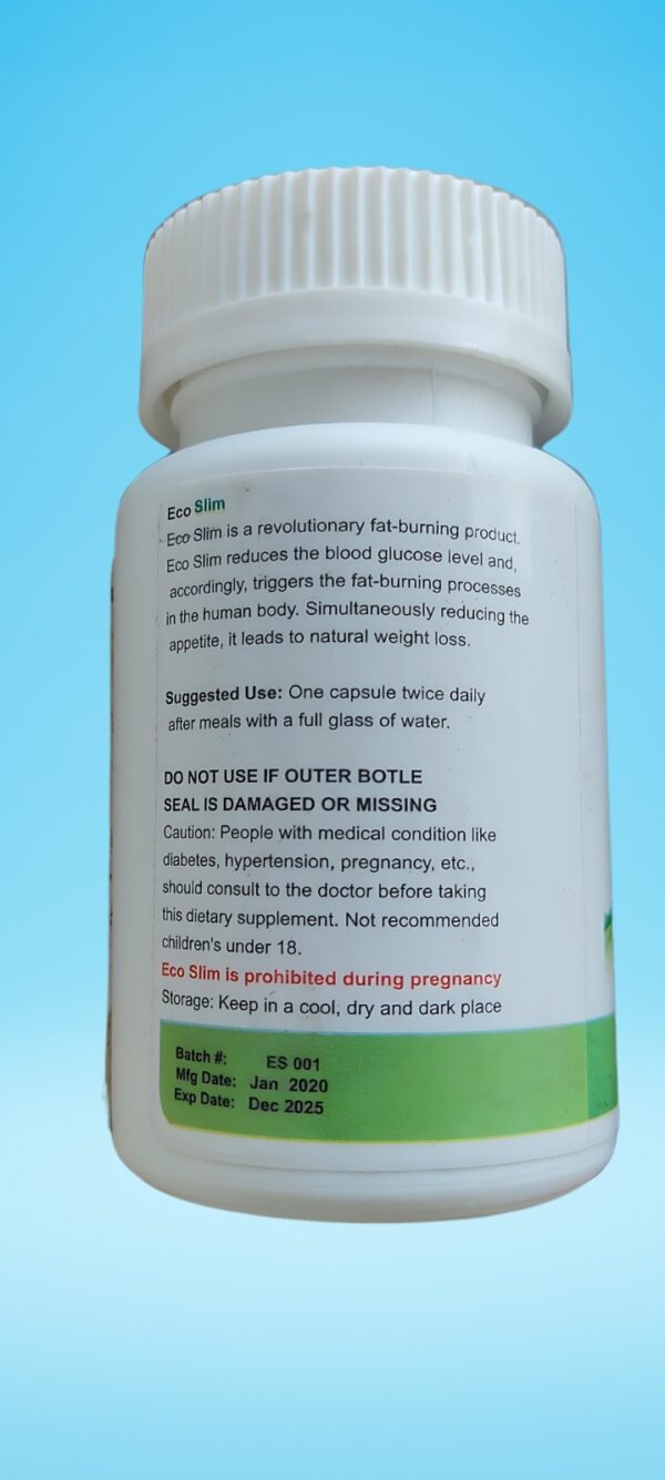 eco slim capsule / natural weight loss formula - Image 4