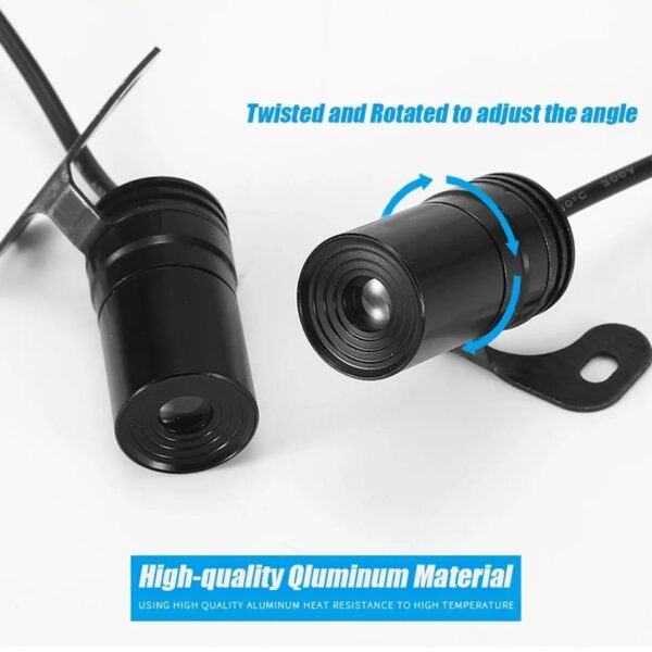 angel wing light dynamic projection lamp universal car rear view mirror side mirror  (2 pcs) - Image 5