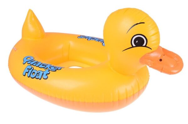 duck baby floats tube, inflatable duck pool float, baby floating seat, children swim ring, kids inflatable floats, yellow duck seat boat for toddler - Image 7