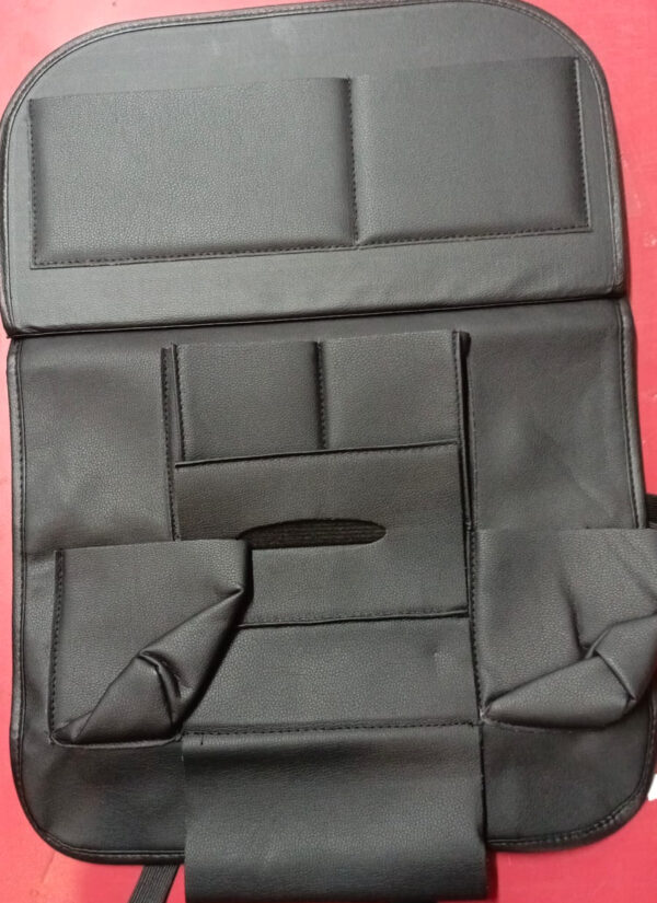 car seat back multi-pocket storage bag organizer holder accessory universal shop easy - Image 3