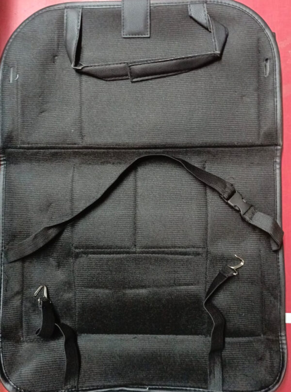 car seat back multi-pocket storage bag organizer holder accessory universal shop easy - Image 4