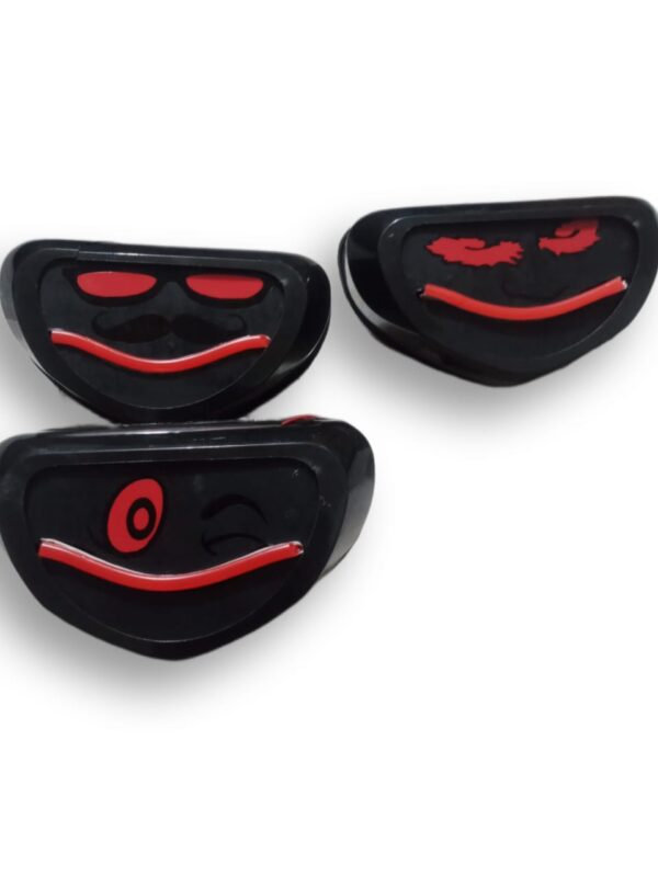 honda 70cc back light smile shape complete fancy with dolphin light  motorcycle motor bike for 70cc all bikes - Image 4