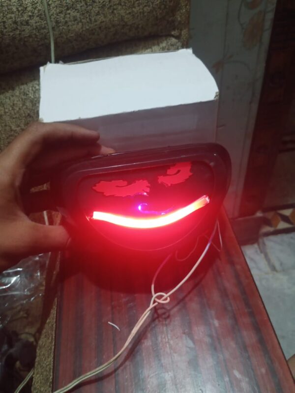 honda 70cc back light smile shape complete fancy with dolphin light  motorcycle motor bike for 70cc all bikes - Image 5