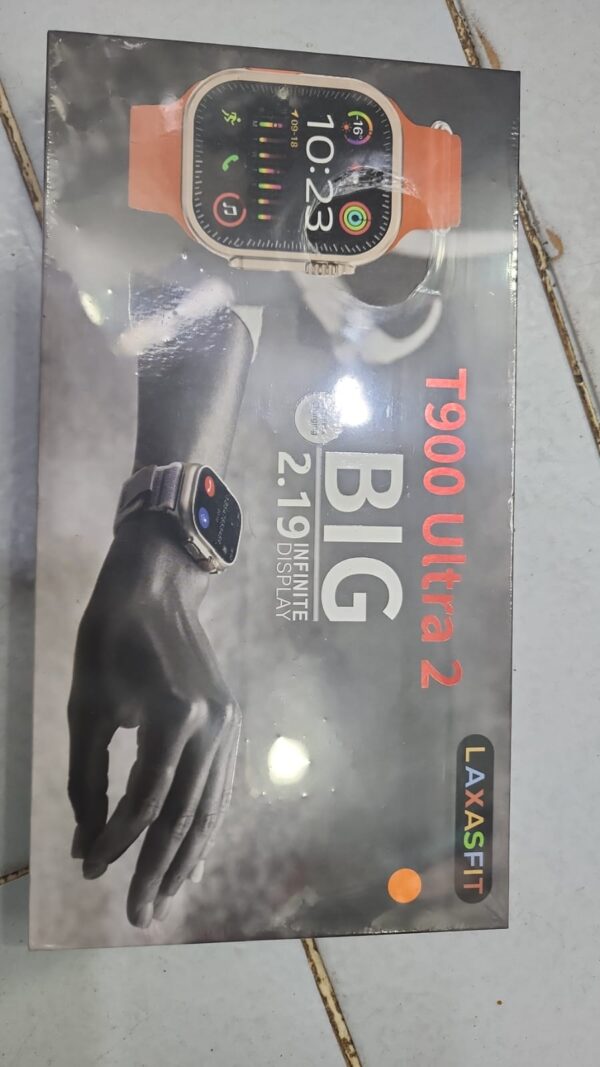 t900 ultra 2 series 9 2.19 inch screen laxasfit smart watch (random color) - Image 2