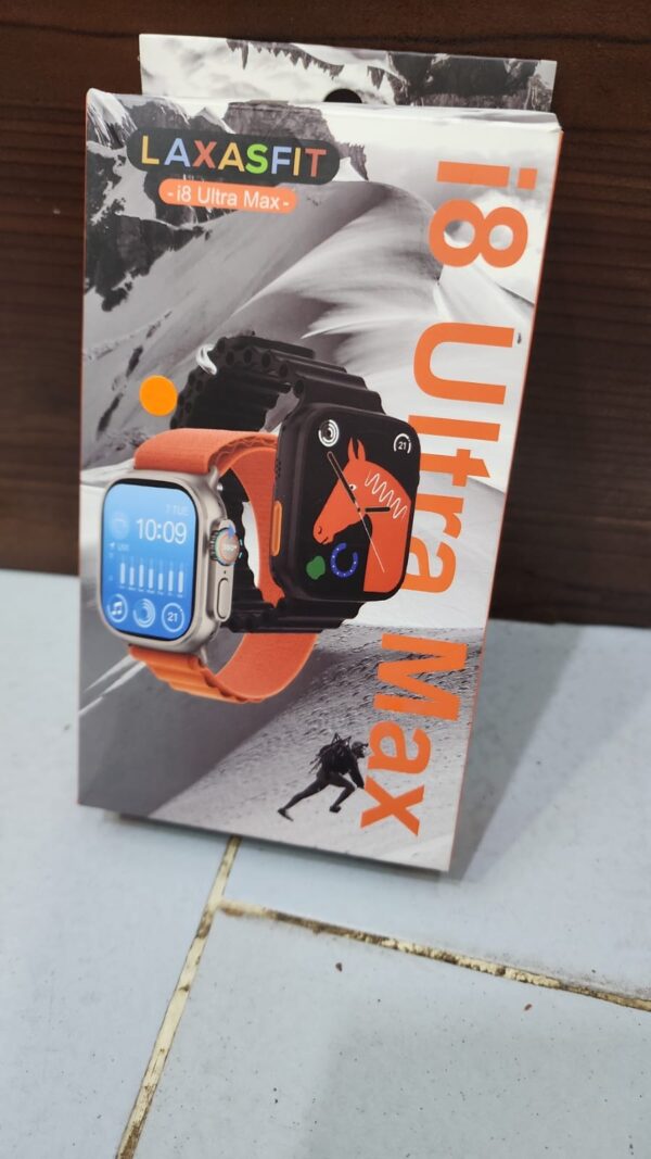 i8 ultra max smart watch | bluetooth watch for men & women (random color) - Image 2
