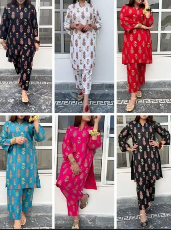 flower print 2pc dress