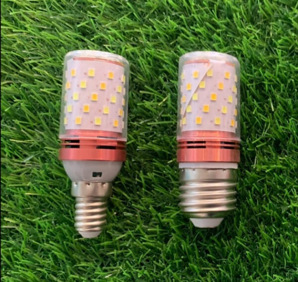 e14 led corn light lamp bulb | 3 in 1 light modes chandelier, candle led light for home & decoration - 12w/16w - Image 3