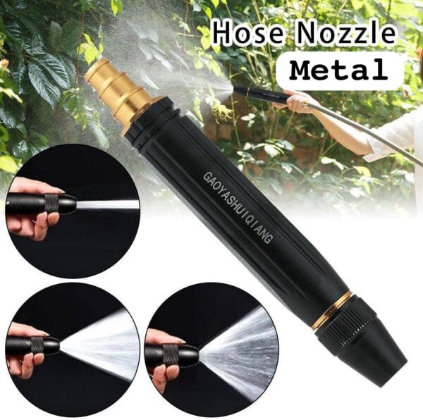 multifunctional hose pipe nozzle for car, watering flowers, washing glass | water spray gun nozzle