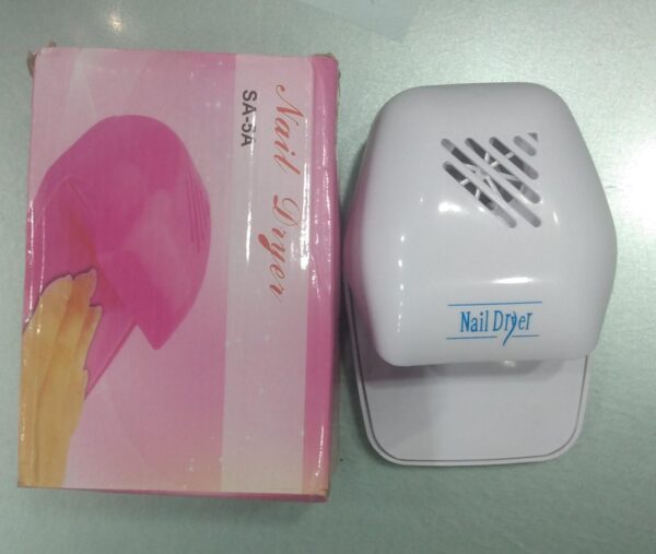 nail dryer electric machine wind automatic pressure activates nail dryer cell operated - Image 2