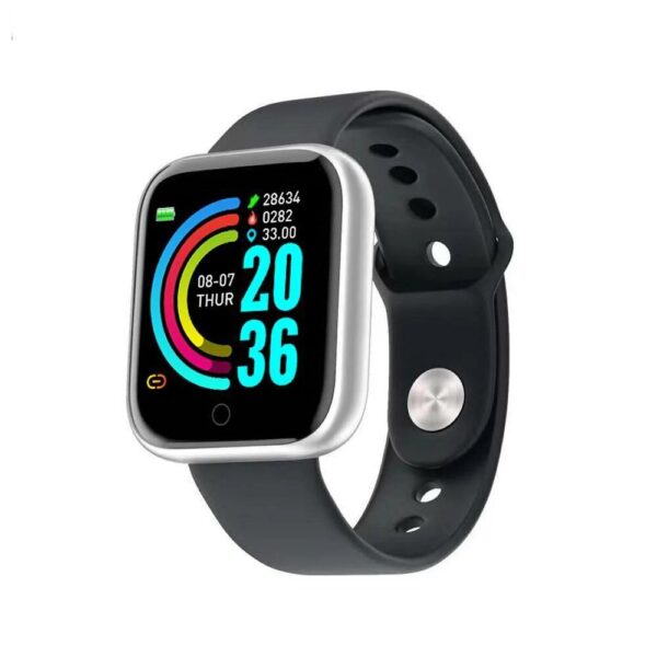 lh 726 - smart bluetooth touch screen watch for men & women - metal body (random color) - Image 17