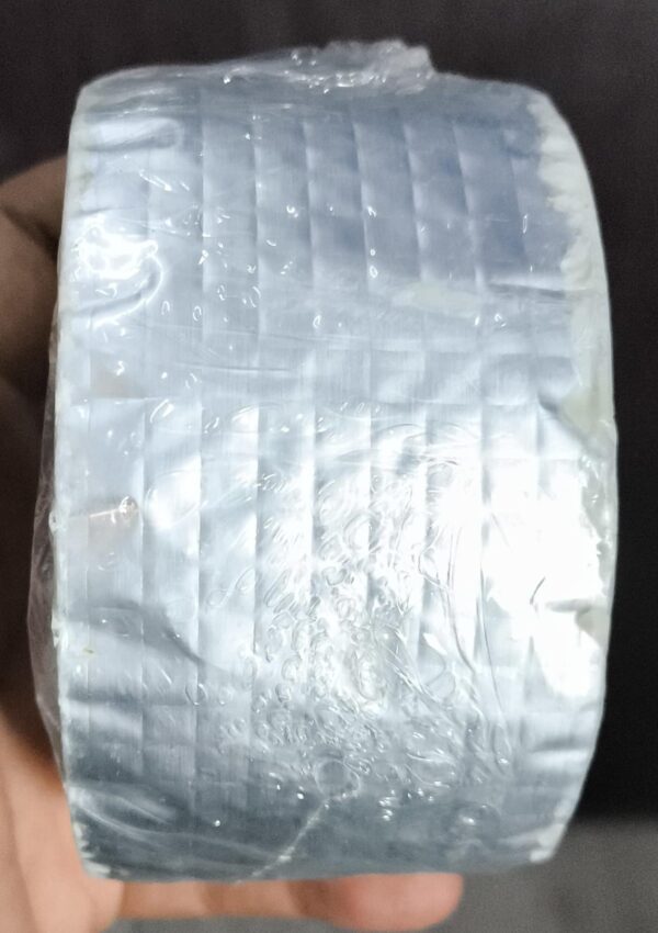 super sticky aluminum foil butyl rubber tape self adhesive waterproof for roof pipe repair tape  (2.5 inch) - Image 2