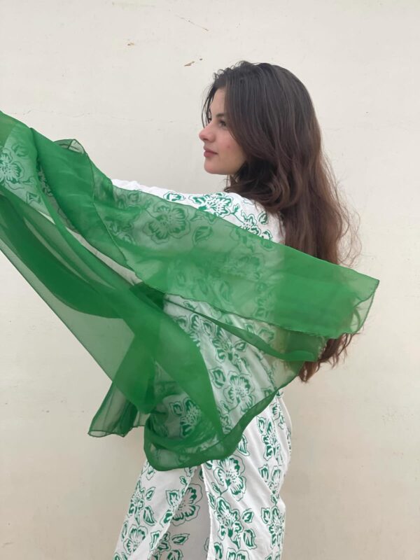 rangoon  print 2pc dress (14 august - Image 4