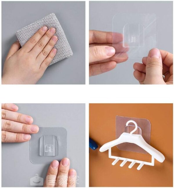 1pcs toothbrush holders wall mounted hangers style toothbrush holder tooth brush razor organizers holder bathroom accessories(random color ) - Image 6