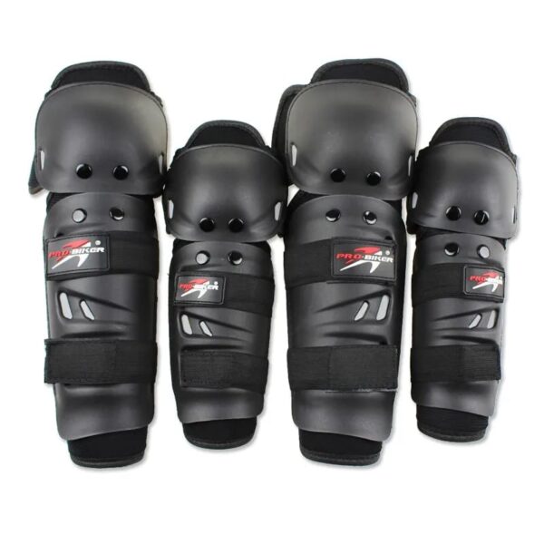 4 pcs breathable motorcycle knee elbow pads, motocross elbow pads, windproof motorbike protective gear, anti-collision, anti-fall, new