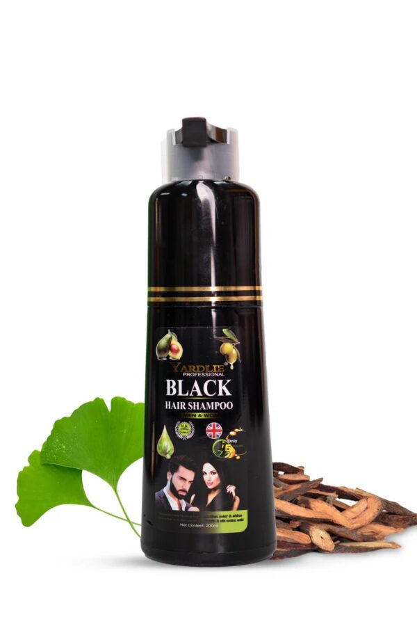 200 ml yardlie hair color shampoo black/dark brown - Image 3