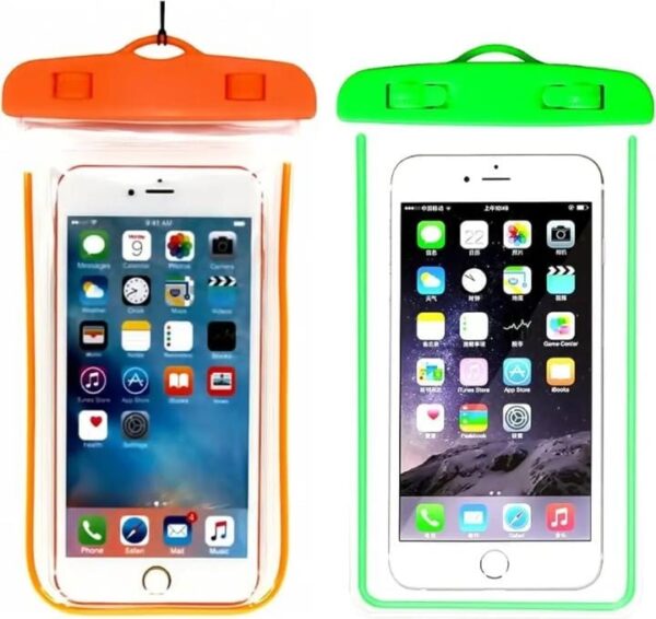 water proof  cover bag for mobile | waterproof cover for mobile phones (random color) - Image 2