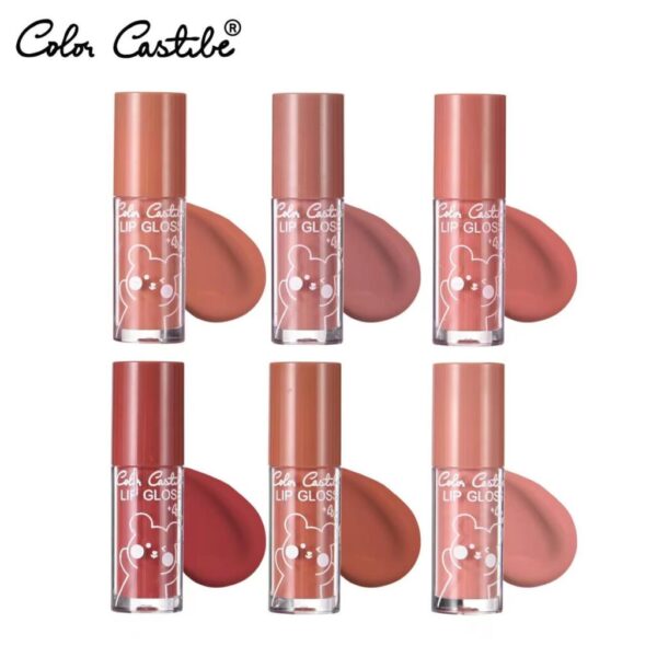 color castle nude lip gloss 6 in1 pack - Image 2