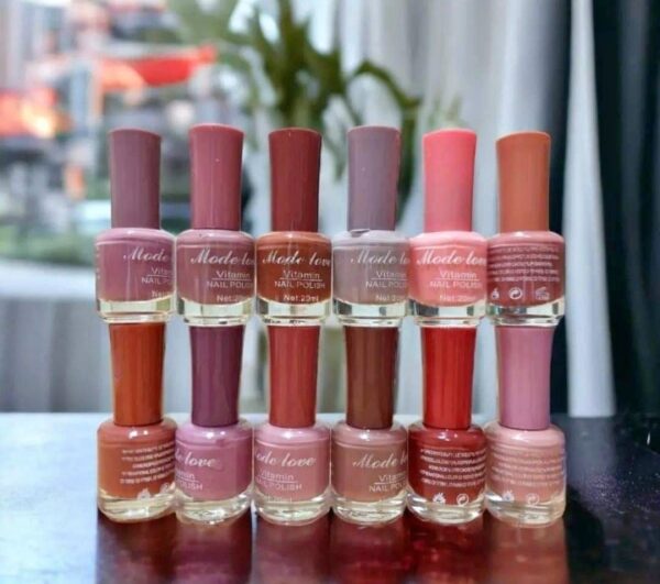 pack of 12 mode love  nail polish