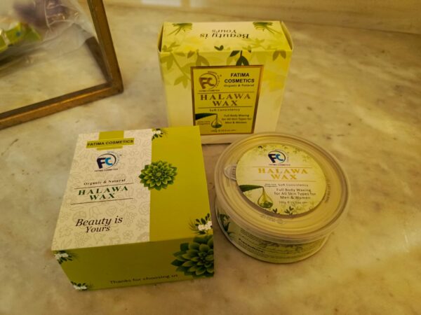 the  organic & natural halawa wax (300g)