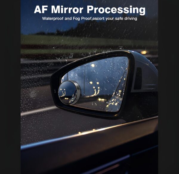 2 pcs car round mirror original glass rear view blind spot side mirror wide-angle 360 lens - Image 6