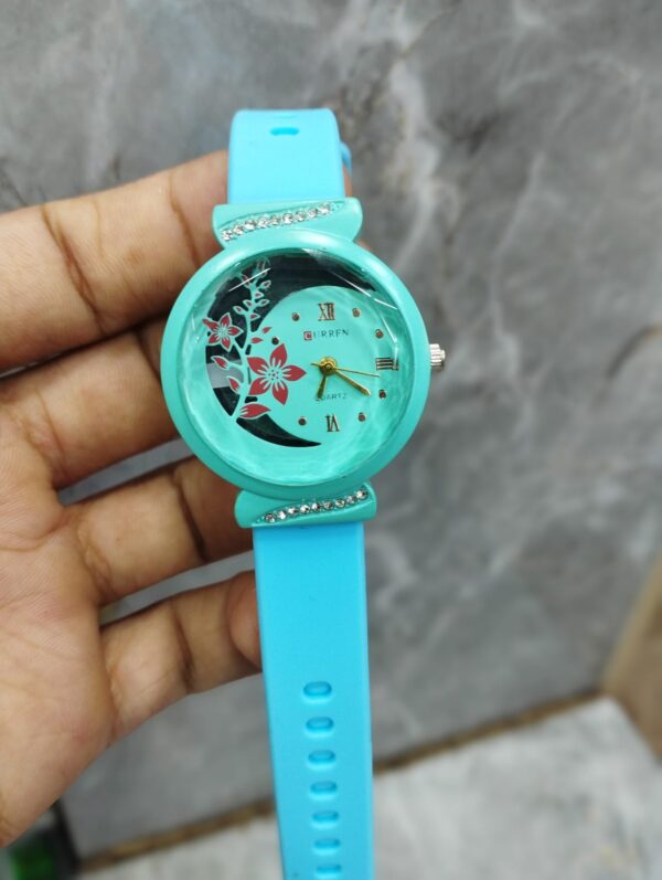 curren rubbar belt ladies watch model moon - without box - Image 6