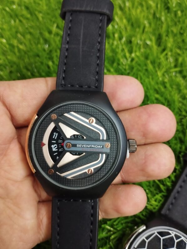 seven friday wrist watch for men - without box (random colors & designs) - Image 5