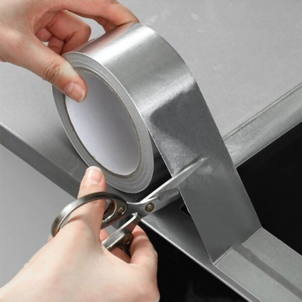 (2inch x 8 yard) super sticky aluminum foil tape self adhesive waterproof for roof pipe repair tape - Image 18