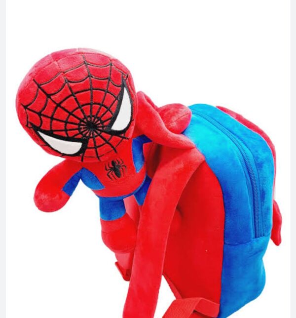 mini cartoon plush soft toy with bags for kids (random design) - Image 2