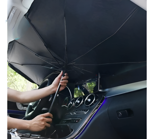 foldable car windshield umbrella sun shade, protect from uv reflecting rays | suitable for windshields of various car models